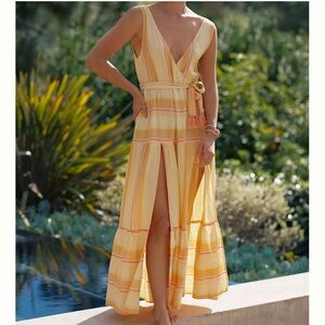 Anthropologie L*Space Clara Maxi Dress Swim Cover Up Size S